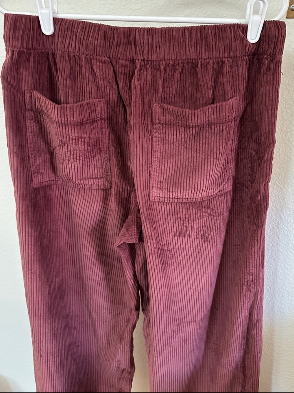 American Eagle NEW Stretch Corduroy Low-Rise Baggy Wide-Leé Pant - Picture 9 of 16